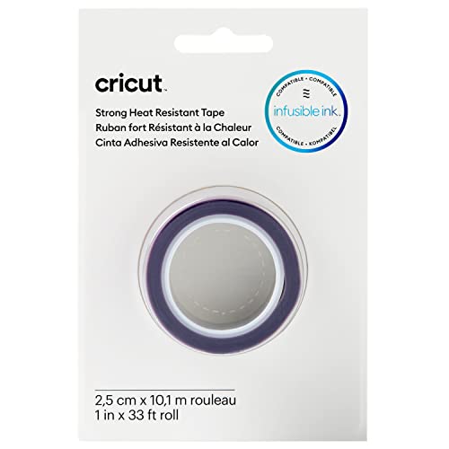 CRICUT STARKE WETTISCHE VERFAHREN | 10,1 m (33ft) | Ideal für Wärmeübertragungsprojekte auf ungleichmäßigen Oberflächen von Cricut