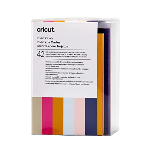 Cricut Insert Cards Sensei R10 Kartenset Tulpenblau, Puder Cricut Insert Cards Sensei R10 Kartenset Tulpenblau, Puder von Cricut