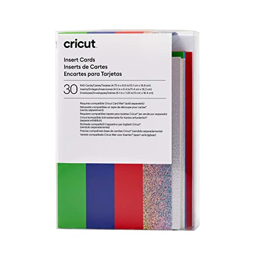 Cricut Insert Cards Rainbow R40 Kartenset Rot, Blau, Grün Cricut Insert Cards Rainbow R40 Kartenset Rot, Blau, Grün von Cricut