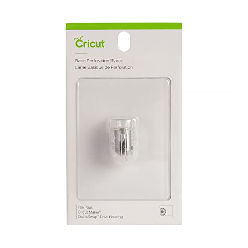 Cricut Basis-Perforationsklinge Perforation Blade (2.5mm Teeth / 0.5mm Gaps) for Maker Machines, Papier, Multicolour, one Size von Cricut