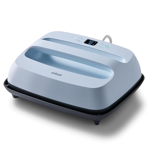Cricut EasyPress 3 | Heizplatte von 30 cm x 25 cm (12 Zoll x 10 Zoll) | Heizpresse für Sweatshirts, Decken, Banner und mehr | Zur Verwendung mit Iron-On, (Bügelfolie), Infusible Ink und Sublimationsprodukten | Erreicht Temperaturen von bis zu 205 °C (400 °F) | Zen Blue von Cricut