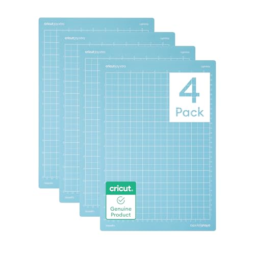Cricut LightGrip Matte 21,6 x 30,5 cm – 4er-Pack von Cricut