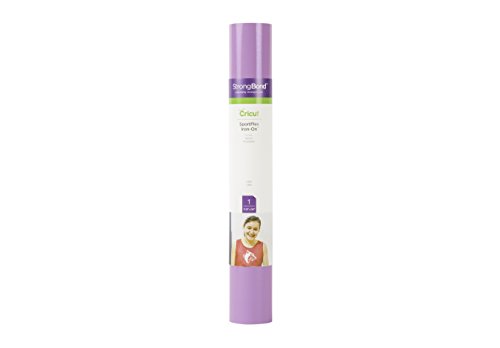 Cricut PC2004442 2004442 SportFlex Thermocollant (Lilas), 30 x 61 cm, Vinyl Metall Polyester Nylon, Multicolour, one size, 22 stück von Cricut