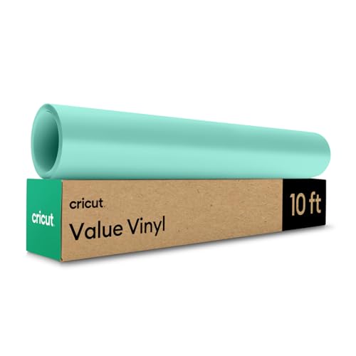 Cricut Value Vinyl – Matt, Mint – 30,5 cm x 304,8 cm von Cricut