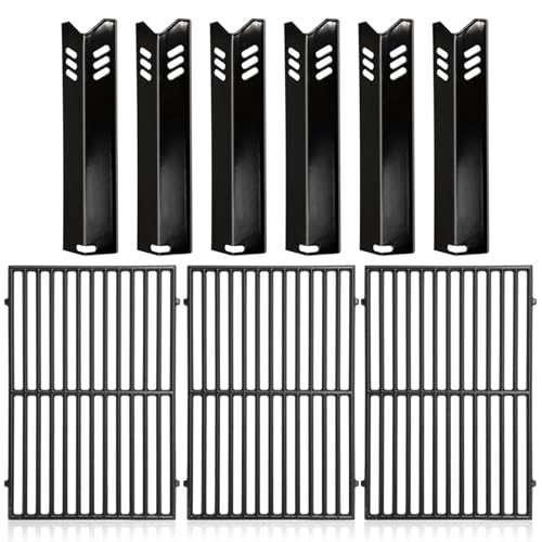 Criditpid DGB610SSP Grillroste Ersatzteile für Dyna Glo DGB610SSP DGF600SSP, Gusseisen Grillroste 70-01-296 und Hitzeschild Zelte für Dyna Glo Grill Ersatzteile 6 Brenner DGB610SSP Criditpid DGB610SSP Grillroste Ersatzteile für Dyna Glo DGB610SSP DGF600SSP, Gusseisen Grillroste 70-01-296 und Hitzeschild Zelte für Dyna Glo Grill Ersatzteile 6 Brenner DGB610SSP von Criditpid
