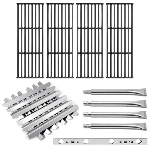 Criditpid Grillersatzteile für Broil King 9221-64, Baron 440 320 340 420 S420 S320, Edelstahl Heizplatten, Brennerrohre, Kreuzbrenner & Gusseisen-Grillroste für Broil King Criditpid Grillersatzteile für Broil King 9221-64, Baron 440 320 340 420 S420 S320, Edelstahl Heizplatten, Brennerrohre, Kreuzbrenner & Gusseisen-Grillroste für Broil King von Criditpid