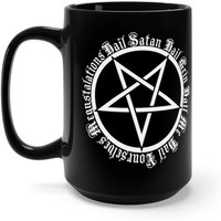 Black Pentagram Last Podcast On The Left Signoff Tasse - Hail Me Gein Satan Magustalations, Cup, Lpotl Kaffeetasse Black Pentagram Last Podcast On The Left Signoff Tasse - Hail Me Gein Satan Magustalations, Cup, Lpotl Kaffeetasse von CriminalPodPrints