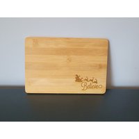 Weihnachtsschlitten Believe Schneidebrett Weihnachtsschlitten Believe Schneidebrett von CrimsonFoxStudio