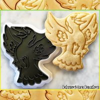 Elster Vogel Cookie Cutter - Aussie Vögel Tiere 3D Gedruckt Wildtiere Fondant Werkzeug Keks Backzubehör Keramik Stempel von CrimsonManeCreations