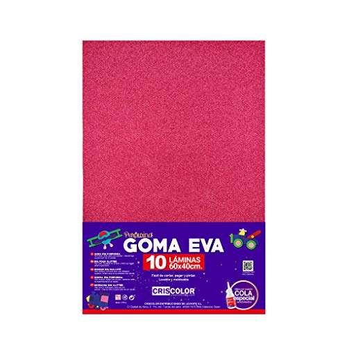 CRISCOLOR EVA PURINA 40 x 60 cm Fuchsia 10 Stück von Criscolor