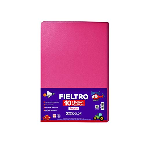 Criscolor 409284, Filz, fuchsia von Criscolor