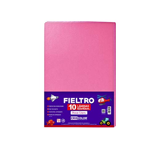 Criscolor 409345, Filz, hellrosa von Criscolor