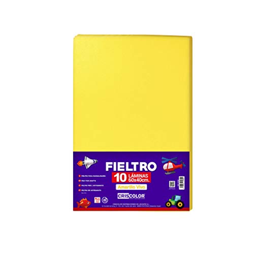 Criscolor 409581, Filz, Gelb von Criscolor