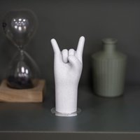 Rock - Glückliche Hände, Kunstspielzeug, Statuen, Ornamente, 3D-Druck, Gesten, Hände von CrispyLab