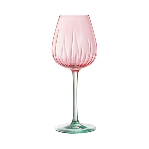 Cristal D'arques Swirly Spring Box mit 4 Kristallgläsern, 47 cl, kühlschrankgeeignet, 100 % gesundes Material von Cristal d'Arques