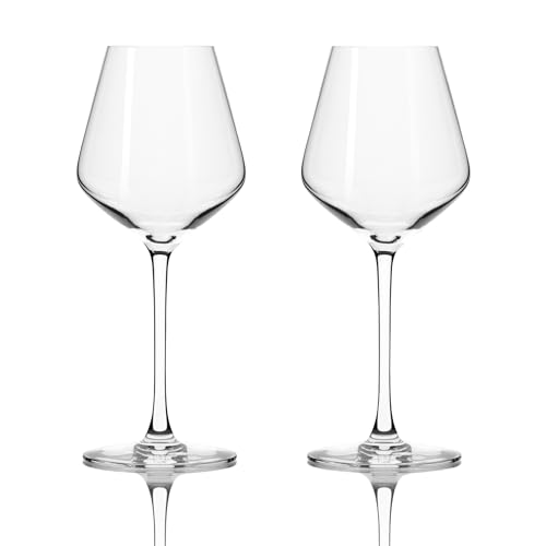 Cristal D'arques Ultime Weißweingläser 2er Set, 380 ml, kristallines Glas, elegant & leicht, spülmaschinenfest – zeitloses französisches Design für den täglichen Gebrauch Cristal D'arques Ultime Weißweingläser 2er Set, 380 ml, kristallines Glas, elegant & leicht, spülmaschinenfest – zeitloses französisches Design für den täglichen Gebrauch von Cristal d'Arques