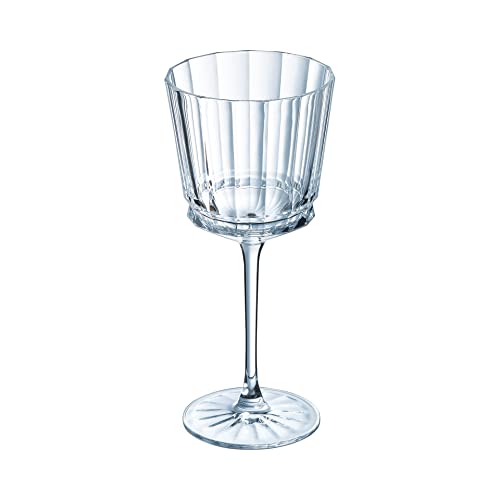 Cristal d'Arques - Kollektion Macassar - Weinglas 35cl, glänzend und sehr widerstandsfähig, 6 Stück - verstärkte Verpackung, für den Online-Verkauf geeignet. von Cristal d'Arques
