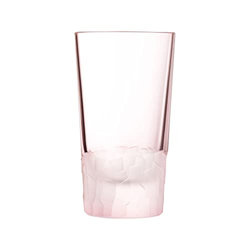 Cristal d'Arques L8641 Set mit 6 Bechern, Rosa von Cristal d'Arques