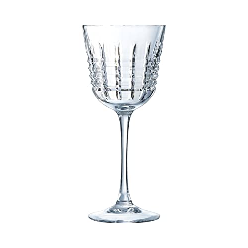 Cristal d'Arques Rendez-vous Q4341 Stielglas, 25 cl, 6 Stück von Cristal d'Arques