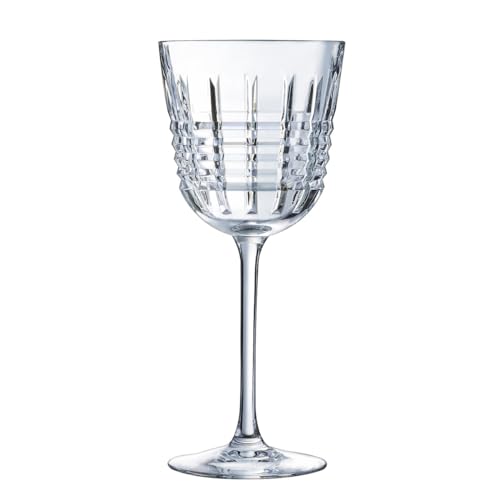 Cristal d'Arques Rendez-vous Stielgläser, 35 cl, 4 Stück von Cristal d'Arques