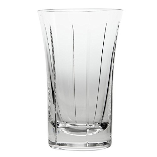Cristal de Sèvres Vertigo t.103 Gläser-Set Long Drink Glas, 8.5 x 8.5 x 15 cm, 2 Stück von Cristal de Sèvres