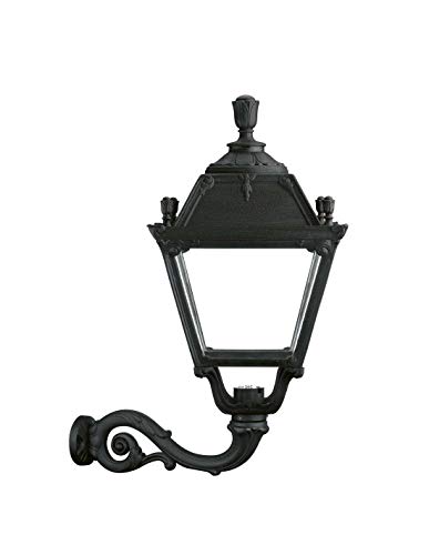 Cristher CITY INDURA - Wandleuchte Serie 8 e27 schwarz von CRISTHER LIGHTING