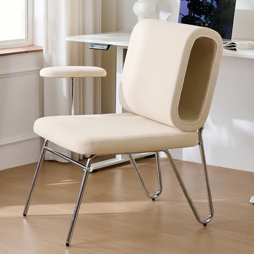 Bürostuhl mit integriertem Katzenbett - Haustierfreundlicher Stuhl, kratzfestes Material, breite Sitzfläche, austauschbare Armlehnen menschenfreundliches Design, Katzenbett in der Rückenlehne,Sessel von Crlnaup