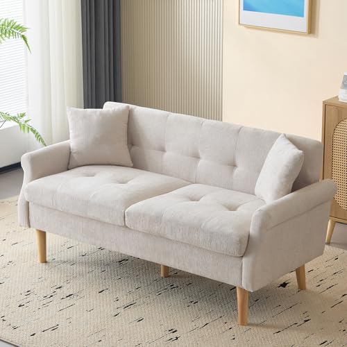 Crlnaup Modernes Design, Polstermöbel, Chenille-Stoff, Doppelsofa, Polstersofa, Sofa mit dicken Kissen, geeignet für Wohnzimmer, Schlafzimmer, Wohnung usw. Video verfügbar Crlnaup Modernes Design, Polstermöbel, Chenille-Stoff, Doppelsofa, Polstersofa, Sofa mit dicken Kissen, geeignet für Wohnzimmer, Schlafzimmer, Wohnung usw. Video verfügbar von Crlnaup