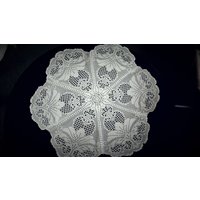 Handgemachte Weiße Gehäkelte Baumwollspitze 72 cm Handgemachte Weiße Gehäkelte Baumwollspitze 72 cm von CrochetEmbroideryArt