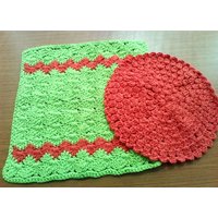 Gehäkeltes Geschirrtuch Set von CrochetbyEssie
