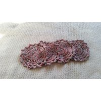 Gehäkelte Baumwollgeschirrtücher, Lotus Bloom 100% Baumwolle Geschirrtücher, Gastgeberin Geschenk, 4Er-Set Weihnachtsgeschenke, Versandfertig von CrochetbyKathie