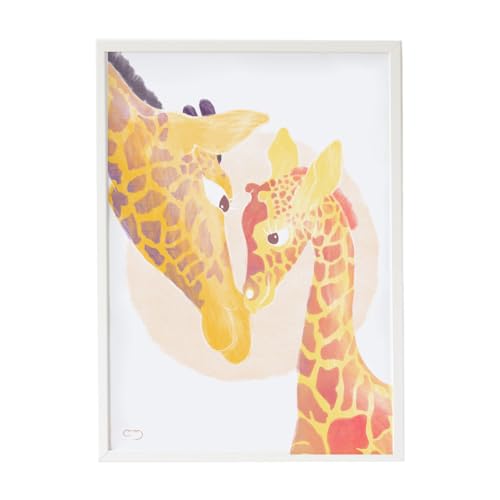 Crochetts Bild 33 x 43 x 2 cm Giraffe von Crochetts