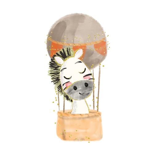 Crochetts Folie 30 x 42 x 1 cm Zebra von Crochetts