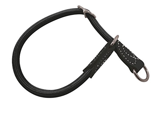 Croci C5074540 Nylonhalsband Seil, 14 x 600 mm, schwarz von Croci