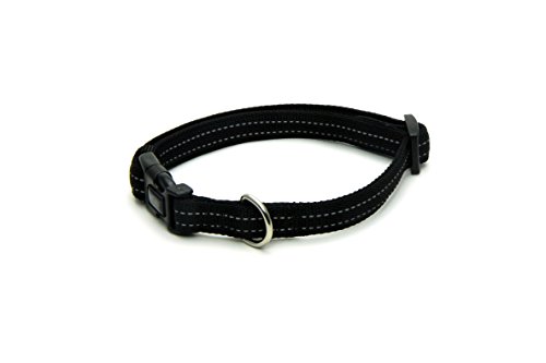 Croci C5079823 Nylonhalsband Soft Reflektierend, 20 x 350-550 mm, schwarz Croci C5079823 Nylonhalsband Soft Reflektierend, 20 x 350-550 mm, schwarz von Croci