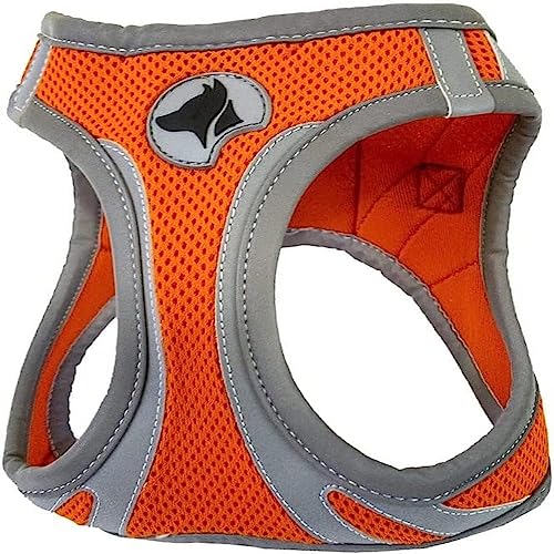 Croci C5081165 Hiking Geschirr Reflective, XS, orange von Croci