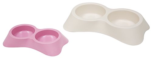 Croci C6020055 Doppelstahlnäpfe Candy Assorted Colours, 16 x 25 x 4.5 cm von Croci