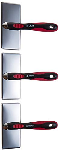 Croci C6067428 Gross Zupfbürste Vanity, Rot, Schwarz, Silber von Croci