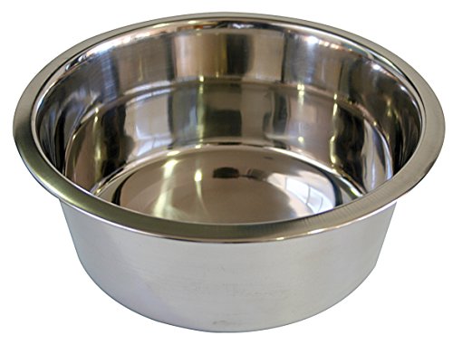 Croci C6FK3054 Stahlnäpfe DOS, 1.9 L / 20 cm, silber von Croci