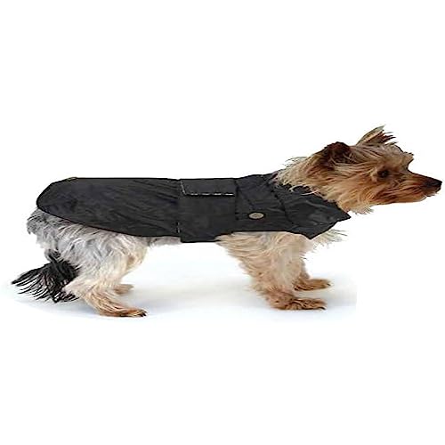 Croci Montreal - Hundemantel, Wintermantel, wasserdichte Jacke, Größe 50 cm, schwarz Croci Montreal - Hundemantel, Wintermantel, wasserdichte Jacke, Größe 50 cm, schwarz von Croci