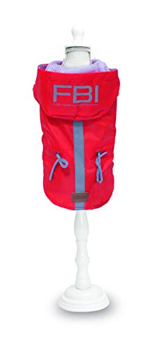 Croci C7274413 Regenjacke Vancouver FBI Red, 40 cm von Croci