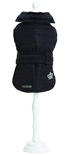 Croci C7274510 Steppjacke Bulldog, 36 cm, schwarz von Croci