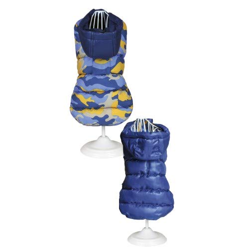Croci C7374154 Steppjacke Für Hunde, Military blau, 55 cm Croci C7374154 Steppjacke Für Hunde, Military blau, 55 cm von Croci