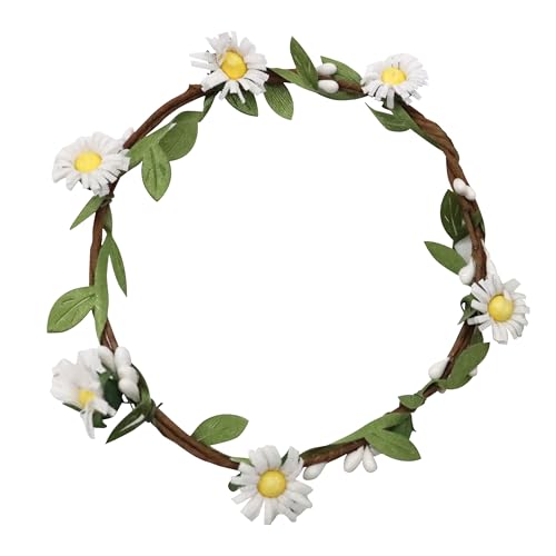 Croci Ceremony Blumenkranz für Hunde, Blumen für Hunde, Kranz für Haustiere, Blumenkranz für Hochzeit, S/10 cm von Croci