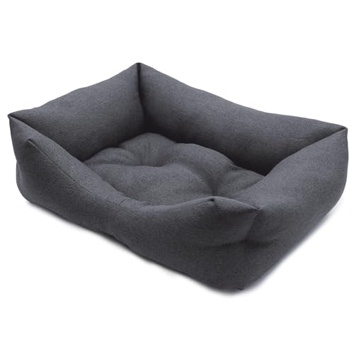 Croci Hydro Hundebett, wasserdicht, wasserabweisend, abnehmbar, waschbar, pflegeleicht, rechteckig, grau, 115 x 80 cm Croci Hydro Hundebett, wasserdicht, wasserabweisend, abnehmbar, waschbar, pflegeleicht, rechteckig, grau, 115 x 80 cm von Croci
