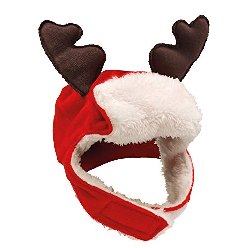 Croci Kreuzhut für Tiere Xmas Aviator Horns, Größe S - 90 g von Croci