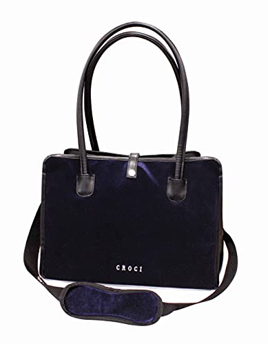 Tasche Black Velour 40 x 22 x 30 cm Tasche Black Velour 40 x 22 x 30 cm von Croci