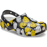 Crocs Clog "Smiley Classic Clog" Hausschuh, Homeslipper mit allover Muster Crocs Clog "Smiley Classic Clog" Hausschuh, Homeslipper mit allover Muster von Crocs