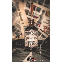 Gewürzte Rose Bitters Natürliche Kräuter Verdauung Vegan Wellness Tonic von CrookedCrowsCO