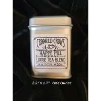 Happy Pill Kräuterteemischung Vegan Wellness Adapogen Tonic von CrookedCrowsCO